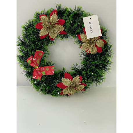 DECORATION SAPIN ROND 25CM